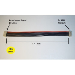 Tube flexible cache-câbles noir D-Line 32 mm x 1,1 m