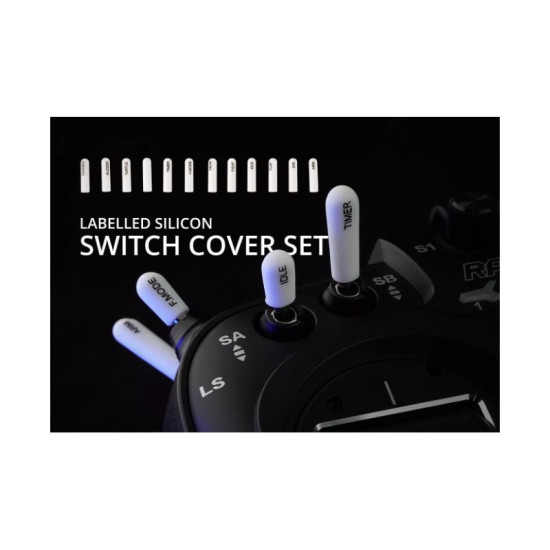 Silicon Switch Cover Set - Long (12pcs) By RadioMaster